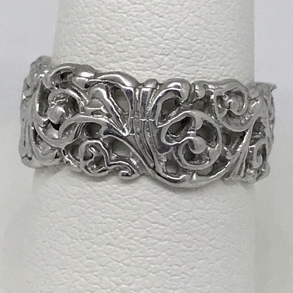 Jewelry - NWT sterling silver .925 filagree band handmade